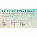  Virgin Australia - Quick Getaways Sale: Domestic Flights from $79