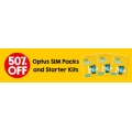 Optus - 50% Off Optus $10; $30 &amp; $50 SIM Starter Packs @ 7-Eleven 