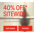 Calvin Klein - 40% Off Everything Including Already Reduced Items (code)