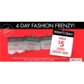 4-Day Fashion Frenzy - Today&#039;s Deals: Girls&#039; Long Sleeve Tops $5 @ Cotton On