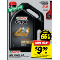 Autobarn - Castrol GTX 20W-50 5LT Engine Oil $9.99 (Save $23)! In-Store Only