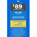 Catch Connect - Unlimited Talk &amp; Text 90 Day Plan 45GB for $89 + Bonus 3 x $29.67 Shopping Vouchers