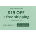 Clearly - $15 Off + Free Shipping - Minimum Spend $99 (code)
