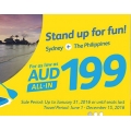 Cebu Pacific - Fly from Sydney to Manila $199 (One-way), Return $327.1