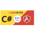 Udemy 24 Hour Offer - Learn Angular.JS And C Sharp at just $15 Each (code)