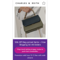 Charles &amp; Keith - Click Frenzy 2020: 15% Off Regular Priced Items &amp; Free Shipping (code)! Today Only