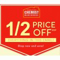 Chemist Warehouse - 50% Off Selected Brands (Vitamins, Fragrance, Health, Beauty etc.)