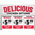 Dominos - Korean Sticky &amp; Oven Roasted Wings $5.95 (codes)