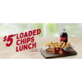 Red Rooster - $5 Loaded Chips Lunch (Roast Chicken &amp; Gravy Loaded Chips, 250mL Coke)