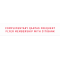 Qantas - Free Qantas Frequent Flyer Membership via Citibank (code)! Save $99.5