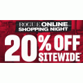 City Beach - Rogue Online Shopping Event: 20% Off Storewide (code)