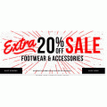 City Beach - Extra 20% Off Already Reduced Footwear &amp; Accessories - Items from $0.12