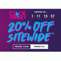 City Beach - Click Frenzy: 20% Off Full-Priced Items Sitewide (code)! 2 Days Only