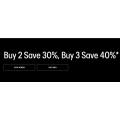 Calvin Klein - Flash Sale: Buy 2 Save 30%, Buy 3 Save 40% Off Including Already Reduced Styles
