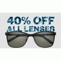 40% Off all Prescription Glasses Lenses + Free Shipping (code) @ Clearly 
