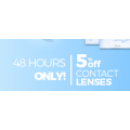 Vision Direct - 48 Hours Sale: 5% Off Contact Lenses (code)