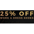 Clarks - Flash Sale: 25% Off Work &amp; Dress Shoes (In-Store &amp; Online)