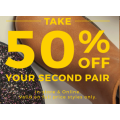 Clarks - Buy One Get 50% Off 2nd Pair of Footwear (In-Store &amp; Online)