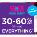 Clarks - Click Frenzy: 30-60% Off Almost Everything - In-Store &amp; Online