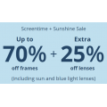 Clearly Contacts - Screentime + Sunshine Sale: Up to 70% Off Frames + Extra 25% Off Lenses (code)