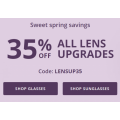 Clearly - Spring Savings: 35% Off All Lens Upgrades (code)