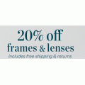 Clearly Contacts - 20% Off Frames &amp; Lenses + Free Shipping (code)