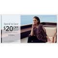 Spend &amp; Save: $20 Off When You Spend $80 - ends 17 August @ Autograph Fashion 