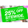Cotton On - 24 Hours Flash Sale: 25% Off Storewide (Online Only)