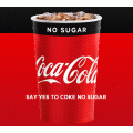 Hungry Jack’s – Free Small Cup of Coca-Cola No Sugar