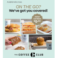 The Coffee Club - Grab &amp; Go Value Combos $9.5