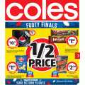 Coles - 1/2 Price Food &amp; Grocery Specials -  Starts Wed, 20th Sept