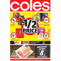 Coles - 1/2 Price Food &amp; Grocery Specials -  Ends Tues, 20th June