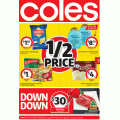Coles - 1/2 Price Food &amp; Grocery Specials -  Starts Tues, 10th May