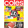 Coles - 1/2 Price Food &amp; Grocery Specials -  Starts Wed, 21st June