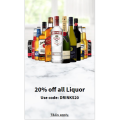 Coles - 20% Off all Liquor Deals (code)! Minimum Spend $50