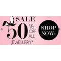 Sale 50% OFF All Jewellery @ Colette