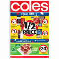 Coles - 1/2 Price Food &amp; Grocery Specials - Ends Tues, 19th Sept
