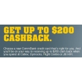 $200 cash back for new Commonwealth Credit Card Holders