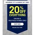 Connor  - 20% Off Everything! Today Only