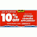 The Good Guys - 10% Off Omega Cooking Appliances (code) e.g. Omega 60cm Gas Cooktop $179.10 (Was $299)