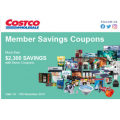Costco - Latest November Coupons - Valid until Sun 17th Nov