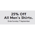 Country Road Fathers Day Offer - 25% Off On All Mens Shirts 