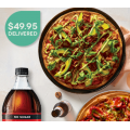 Crust Pizza - 2 Large Gourmet Pizzas &amp; 1.25L Drink $49.95 Delivered (code)