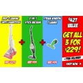 Get ALL 3 Cleaning Combo for $299 @ Godfreys! + Free Delivery