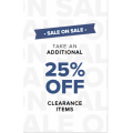 Crocs - Flash Sale: Take an Additional 25% Off Clearance Items - Today Only