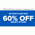 Crocs - 24HRS Flash Sale: 60% Off Selected Styles + Free Shipping e.g. Women&#039;s Busy Day Stretch Mesh Lace-Up $36 (Was $89.99)