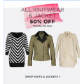 50% Off All Knitwear &amp; Jacket @ Crossroads