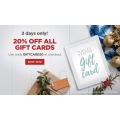 Temple &amp; Webster - 20% Off all Gift Cards (code)! 2 Days Only