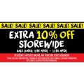 Chemist Warehouse - 3 Days Frenzy: Extra 10% Off Storewide - In-Store &amp; Online