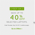 Dell - Cyber Sale: Up to 40% Off Selected Laptops e.g. Dell Inspiron 15 5000 7th Generation Intel® Core i7-7500U Laptop $1078.99 Delivered (Was $1798.99)